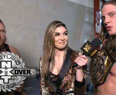 The BroserWeights celebrate their titles and friendship: NXT Exclusive, Feb. 16, 2020