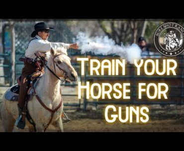 Bombproof you horse! Gun Training & Desensitization for horses.
