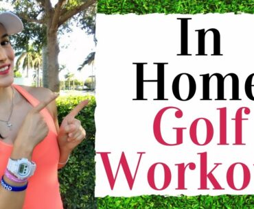 HOME GOLF WORKOUT! No Equipment Needed - Golf Fitness Tips