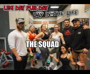 19 YEAR OLD BODYBUILDER | DAY IN THE LIFE | FULL LEG DAY | LIFTING PEOPLE | HOW TO GROW LEGS