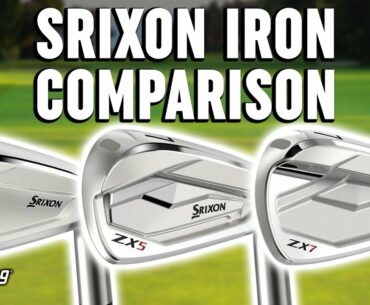 Srixon Golf Irons Comparison | ZX4, ZX5, ZX7