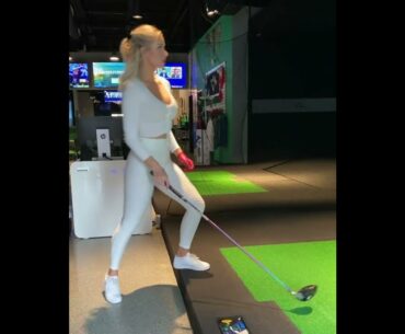 Don't mess with me! boom!! Paige Spiranac | #golf #Shorts