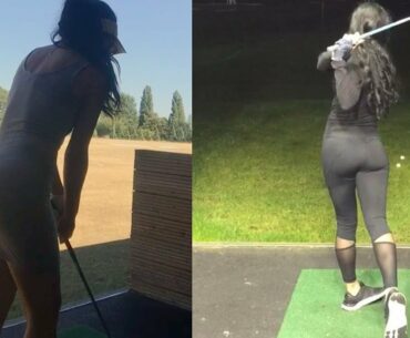 Super hot videos golf swing of  Luisa Blanco | GOLF VN