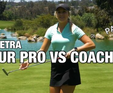 TOUR PRO VS FORMER GOLF COACH/THE EPIC GOLF MATCH CONTINUES!
