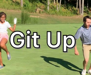 The Git Up Dance Challenge | Golf Edition #gitupchallenge