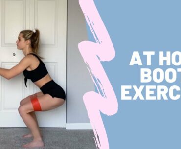 How to Grow A Booty From Home + Ab Exercises