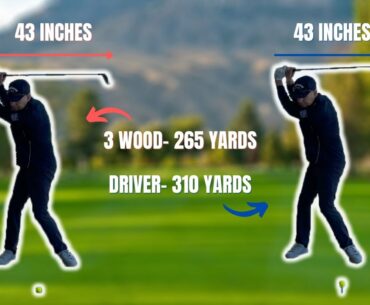 STRUGGLE WITH DRIVER CONSISTENCY?  IS YOUR DRIVER SWING SPEED THE SAME AS 3 WOOD?