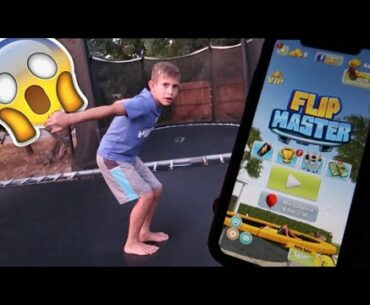 FLIP MASTER GAME... IN REAL LIFE!