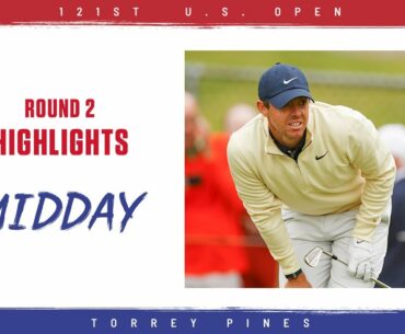 2021 U.S. Open, Round 2: Midday Highlights