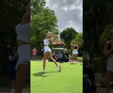 Bri Teresi | Golf shorts | Golf Swing