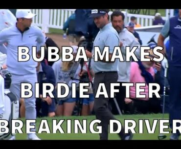 Bubba Watson Makes Birdie After Breaking Driver - Golf Rules Explained