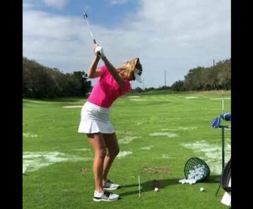 ⛳wow that swing made my motivation high | Golf ladies  | Golf lady  | Golf Shorts | #Shorts