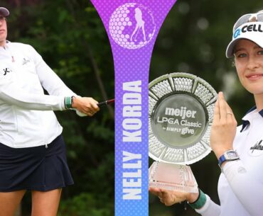 Nelly Korda wins the Meijer LPGA Classic to become the first two-time Tour winner of the season!
