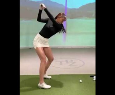 ⛳Most adorable Korean golfer on the planet | Golf ladies  | Golf lady  | Golf Shorts | #Shorts