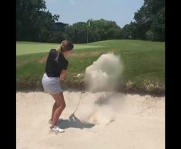 ⛳Escape form the Bunker | Golf ladies  | Golf lady  | Golf Shorts | #Shorts