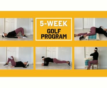Home Fitness with "Fit Golfer Girl" Carolina Romero: Week 1 Workout Routine