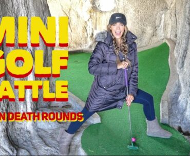 Insane Mini Golf Battle | Brodie vs. Kelsey