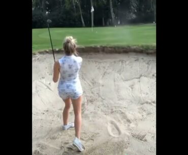 ⛳YES I DID IT ~!!!  | Golf ladies  | Golf lady  | Golf Shorts | #Shorts