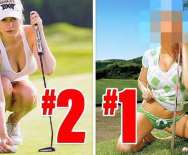 HOTTEST Female Golfers RANKED!