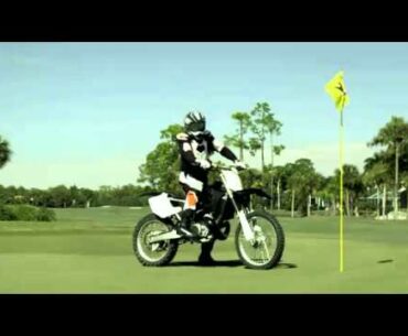 Puma Golf Clothing & Footwear - Rickie Fowler plays Motocross Golf