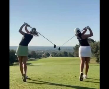 Golf beauty. Ladies golf. #short #shorts #golfshorts #youtubeshorts #ladiesgolf #alloverthegolf