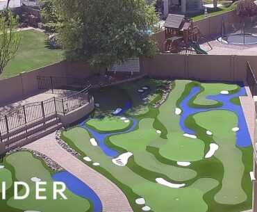 Turn Your Backyard Into A Mini Golf Course