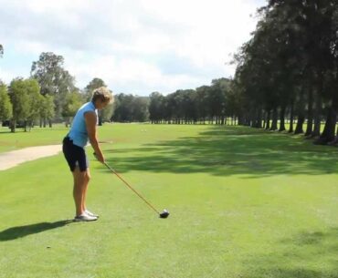 #21 The Lady Golf Teacher WebTV: Golf Pre-Shot Routine with Driver