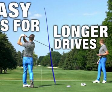 Easy TIPS for LONGER DRIVES | ME AND MY GOLF