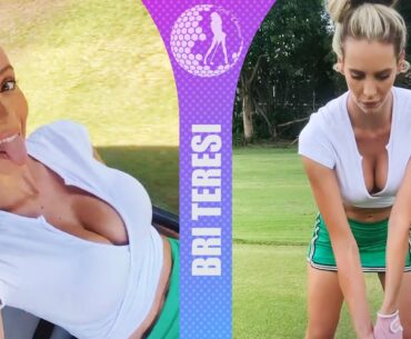 Hottest Model and Golf Girl Bri Teresi Plays Golf | Golf Channel 2021