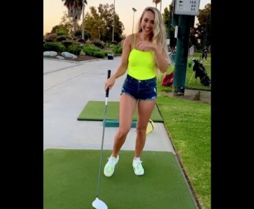 golf swing driver #golf #shorts #golftrickshot #girlthatgolf     | GOLF#SHORT