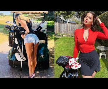 top golf shorts playing by hot golf girls