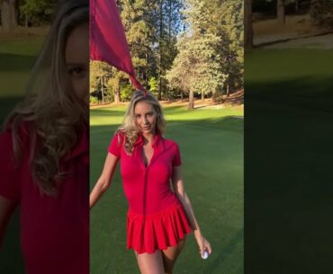 Bri Teresi hot model and golfer . shorts