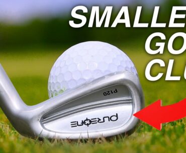 WORLD'S SMALLEST GOLF CLUBS? [Pure One Trainer Challenge]