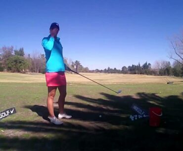 Lady Golfers Using Swingshot Cyclops Pro  @ Kyalami Country Club