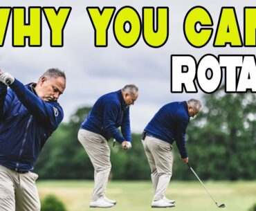 Why You Can't Rotate Through The Ball - Two Moves To Avoid