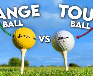 THE TRUTH: Range Balls VS Regular Golf Balls