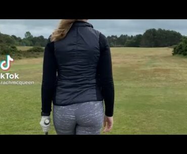 Trousers on the course 🥰 #golf #shorts #golfgirl