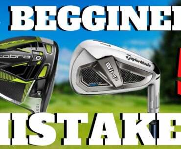 TOP 5 MISTAKES BEGINNER GOLFERS MAKE BUYING GOLF EQUIPMENT...