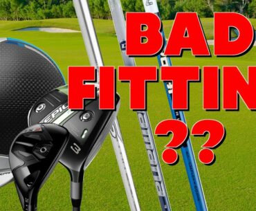 GOLF CLUB FITTING BAD PRACTICES / DUBIOUS TRICKS YOU SHOULD KNOW