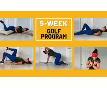 Home Fitness with "Fit Golfer Girl" Carolina Romero: Week 2 Workout Routine