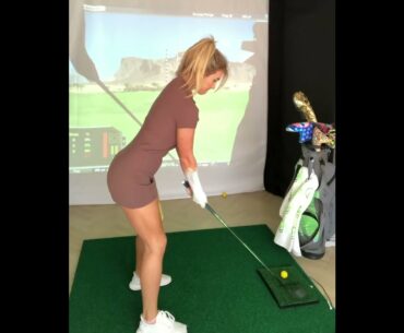 Beauty lady golfer Lucy Robson   ❤️❤️ #golf #shorts #golfswing #golfbabes    | GOLF#SHORT