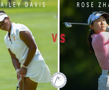 Highlights: 2021 U.S. Girls' Junior Final (Rose Zhang vs. Bailey Davis)