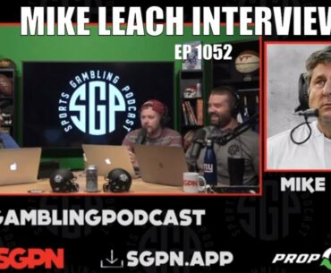 Mike Leach Media Day SGPN - Sports Gambling Podcast (Ep. 1052)