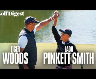 A Round with Tiger: Celebrity Playing Lessons - Jada Pinkett Smith | Golf Digest