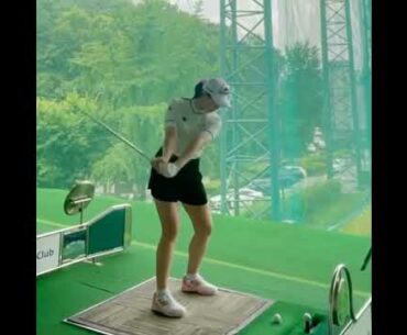 An soo bin| Golf ladies | Golf lady | Golf Shorts | #Shorts