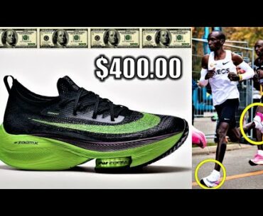 Eliud Kipchoge's 1:59 Marathon NIKE Shoes BREAK THE INTERNET || The Nike Air Zoom Alphafly NEXT%