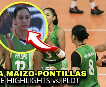 Walang kupas ang isang AIZA MAIZO-PONTILLAS! | PVL 2021 Open Conference game highlights