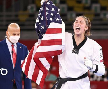 18-year-old becomes America's first women's taekwondo champion  | Tokyo Olympics | NBC Sports