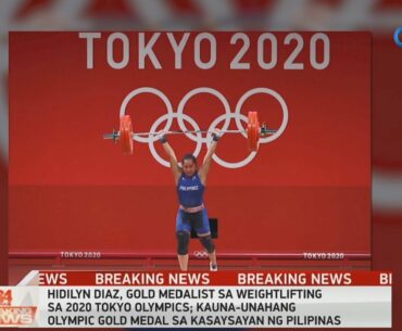 Hidilyn Diaz wins PH's first Olympic gold medal | 24 Oras