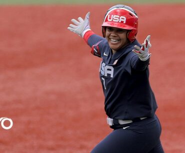 Kelsey Stewart's walk-off bomb lifts Team USA over Japan | Tokyo Olympics 2020 | NBC Sports